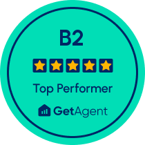 GetAgent Top Performing Estate Agent in B2 - LV Property